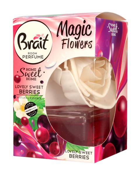 Brait Magic Osvěžovač 75ml Berries | Čistící, dezinf.prostř., dezodoranty - Přípravky na WC - Závěsy na WC a pissoárové kostky